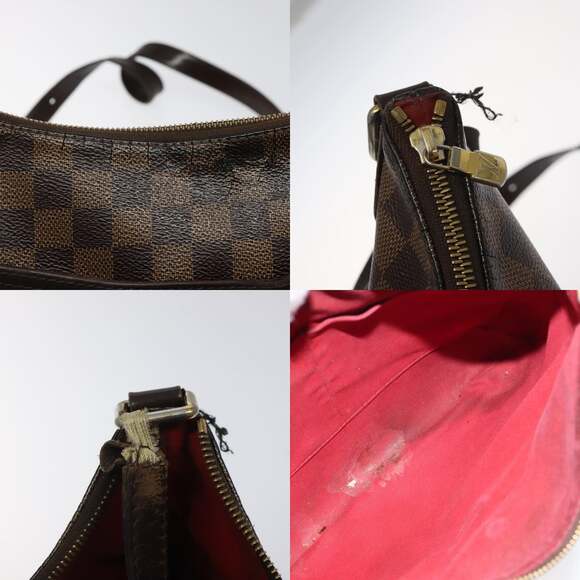 LOUIS VUITTON Damier Ebene Bloomsbury PM Shoulder Bag N42251 - Picture 11 of 13